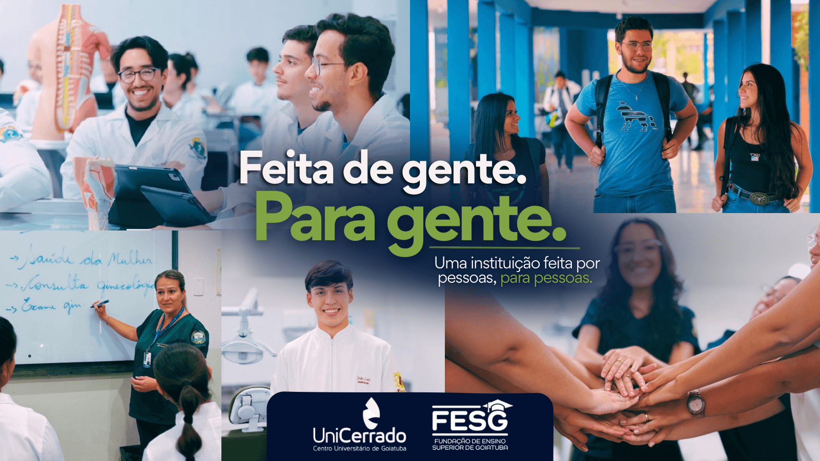 banner feita de gente para gente tablet