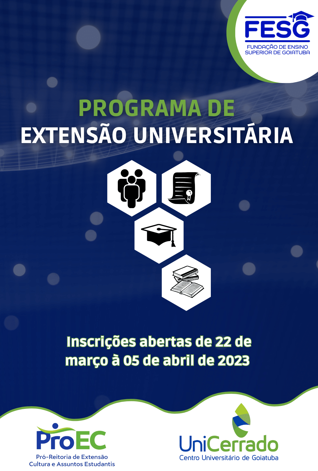 banner selecao projeto proec celular